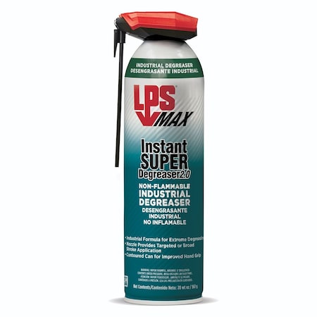 Itw Professional LPS MAX ISD 2.0, 20 oz.Non-Flammable Industrial Degreaser 97220